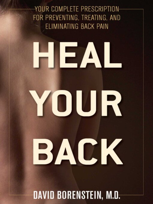 Title details for Heal Your Back by David Borenstein - Available